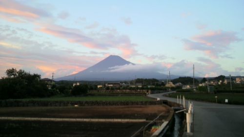 2010/9/13 18:00頃の富士山