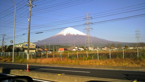 富士山2010年12月5日　15時頃